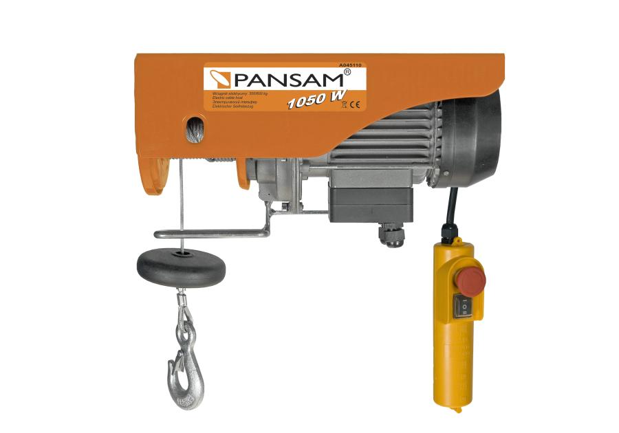 Zdjęcie: Wyciągarka elektryczna 300/600 kg - 1050 W PANSAM