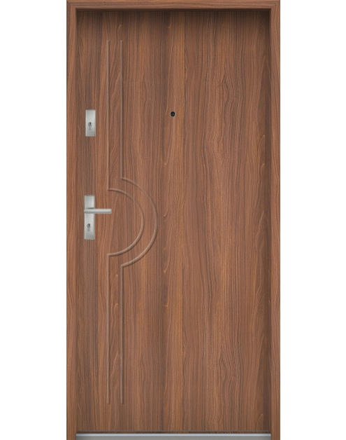 Zdjęcie: Drzwi wejściowe do mieszkań Bastion N-03 Akacja 80 cm (NW) prawe ODO KR CENTER