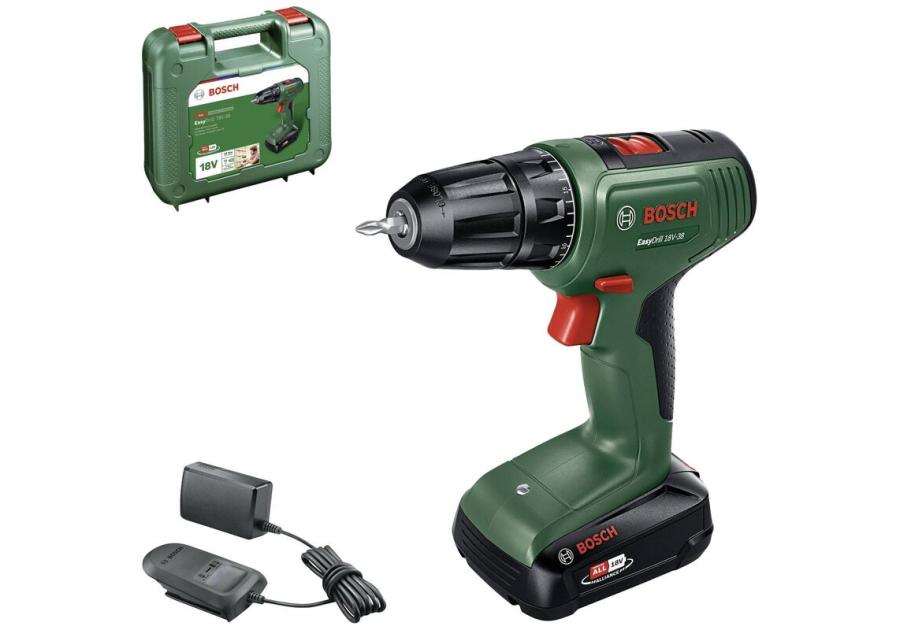 Zdjęcie: Wiertarko-wkrętarka EasyDrill 18 V-38 (1x 2,0Ah) BOSCH