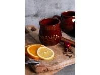 Zdjęcie: Kubek beczułka z napisem Grzaniec 250 ml ALTOM DESIGN