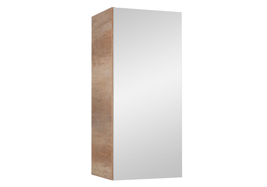 Zdjęcie: Szafka lustrzana 40x90x35 cm, 1 drzwi, boki country, System c biały Country ASTOR