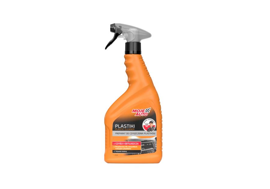 Zdjęcie: Preparat do czyszczenia powierzchni plastikowych atomizer 750 ml MOJE AUTO