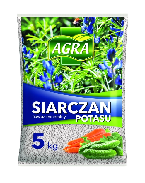 Zdjęcie: Siarczan potasu granulowany Agra 5 kg AGRECOL