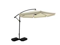 Zdjęcie: Parasol ogrodowy boczny z podstawą 3 m ecru PATIO