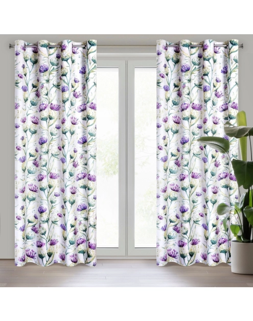 Zdjęcie: Zasłona gotowa Emilly 140x250 cm biały EUROFIRANY