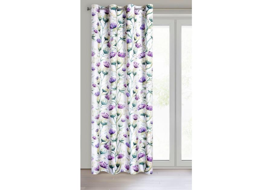 Zdjęcie: Zasłona gotowa Emilly 140x250 cm biały EUROFIRANY