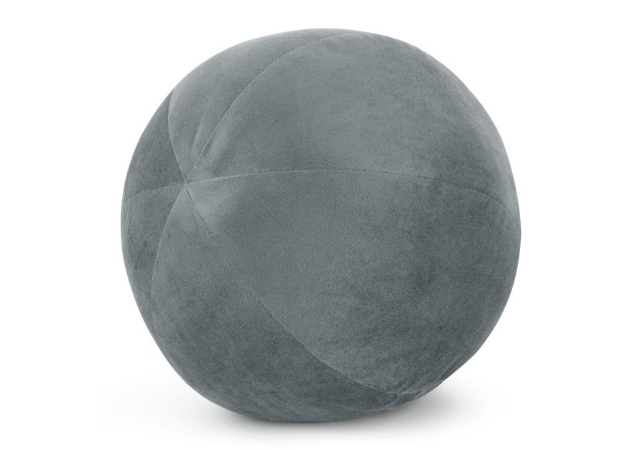 Zdjęcie: Poduszka dekoracyjna w formie kuli Gaja 24 cm srebrna EUROFIRANY
