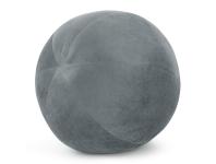 Zdjęcie: Poduszka dekoracyjna w formie kuli Gaja 24 cm srebrna EUROFIRANY