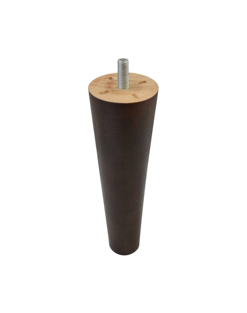 Zdjęcie: Noga meblowa drewniana 150/50-25 mm stożek wenge METRO
