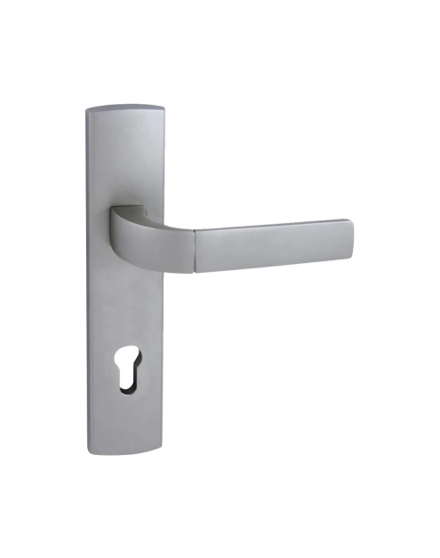 Zdjęcie: Klamka zewnętrzna Focus 90 WKL nikiel, satyna AMBITION