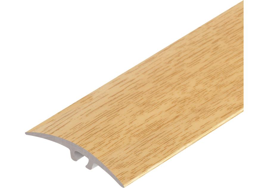 Zdjęcie: Kształtownik PVC wcisk szeroki 40 mm 2w1 L= 0,90 m Dąb Szlachetny okleina mat CEZAR