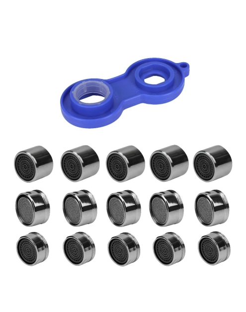 Zdjęcie: Zestaw aeratorów F22, M24, M28, z kluczem 15 sztuk TYCNER