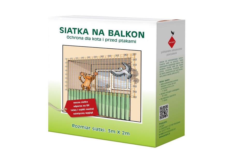 Zdjęcie: Siatka balkonowa 3 x 2 m RIM KOWALCZYK