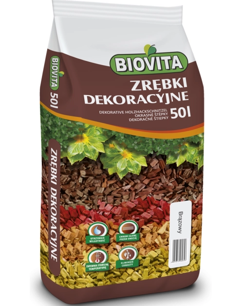 Zdjęcie: Zrębki brązowe 50 L BIOVITA