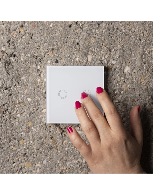 Zdjęcie: Łącznik szklany KB Touch Switch 2 W KINGBERRY