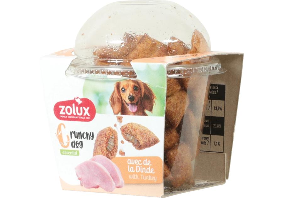 Zdjęcie: Ciasteczka dla psów Crunchy Dog z indykiem 75 g ZOLUX