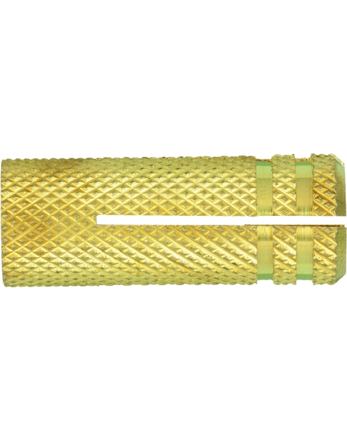 Zdjęcie: Tuleja mosiężna z gwintem wewnętrznym TM M8 mm blister 4 sztuki RAWLPLUG