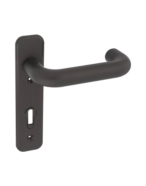 Zdjęcie: Klamka bezpieczna 72 KL/WKL czarna METRO