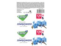 Zdjęcie: Worki na śmieci zawiązywane  LDPE 120 L - 10 szt. FORTE+