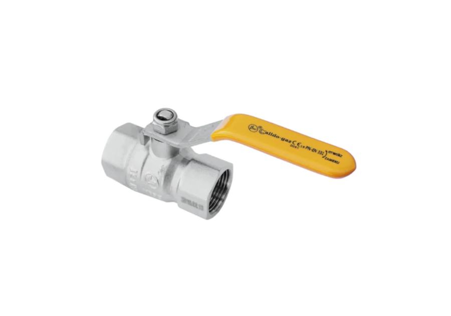 Zdjęcie: Zawór kulowy gazowy W/W,, 1 1/4" CALIDO-GAZ
