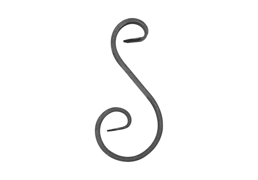 Zdjęcie: Motyw z płaskownika S 12x6 150x70 mm METRO