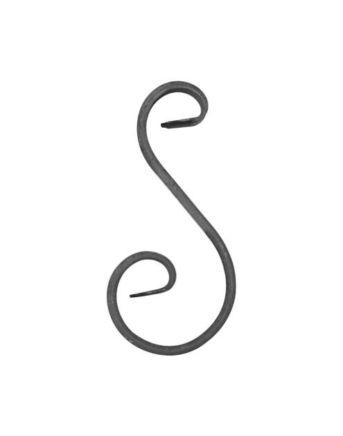 Zdjęcie: Motyw z płaskownika S 12x6 150x70 mm METRO