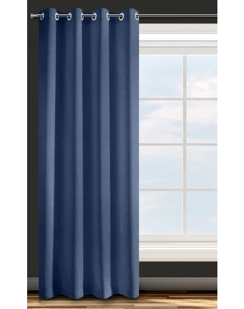 Zdjęcie: Zasłona gotowa D91 Adore 140x250 cm granatowy EUROFIRANY