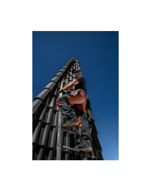 Zdjęcie: Spodnie robocze dekarskie męskie do pasa stretch 240 g/m2 L40549 LAHTI PRO