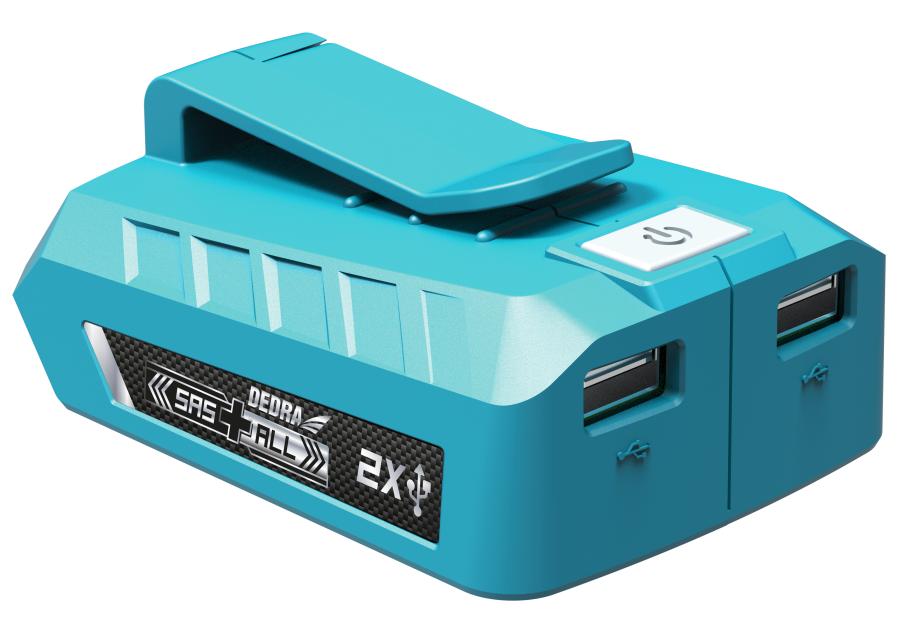Zdjęcie: Adapter - Power bank 18 V DEDRA