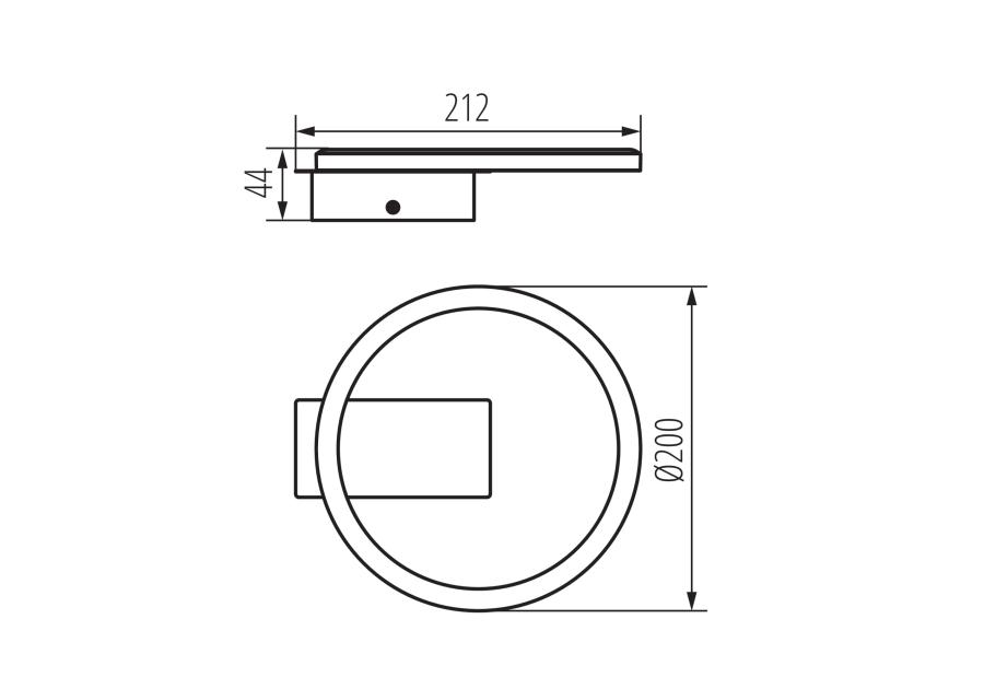 Zdjęcie: Oprawa LED KB Caxia R-SR KINGBERRY