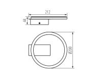 Zdjęcie: Oprawa LED KB Caxia R-SR KINGBERRY