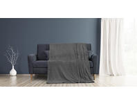 Zdjęcie: Koc Nessa charcoal 70x150 cm AMELIA HOME