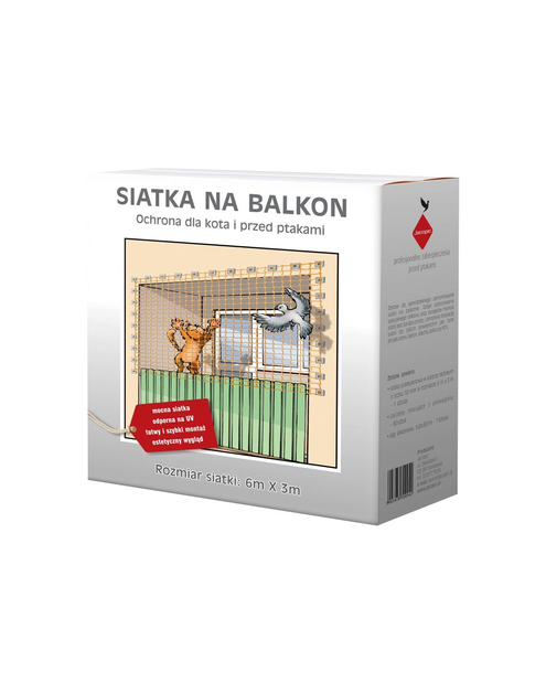 Zdjęcie: Siatka balkonowa 6 x 3 m RIM KOWALCZYK