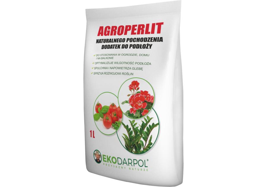 Zdjęcie: Dodatek do podłoży Agroperlit 1 L EKODARPOL