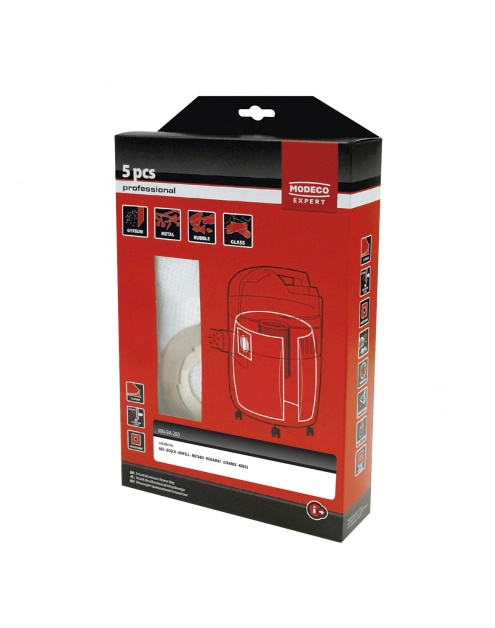 Zdjęcie: Worki do odkurzaczy przemysłowych Bosch Gas 25 Metabo Starmix 5 szt. MODECO EXPERT