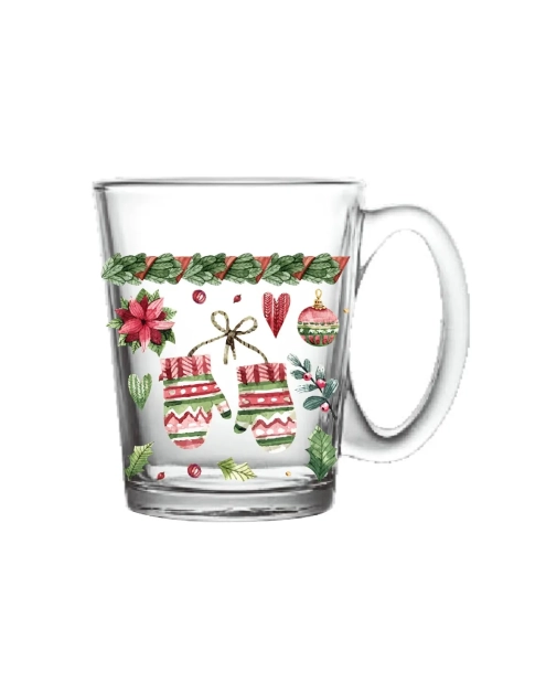 Zdjęcie: Kubek Leon 300 ml dekoracja zimowy czas ALTOM DESIGN