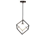 Zdjęcie: Lampa wisząca Weert Ledea czarno-złota CANDELLUX