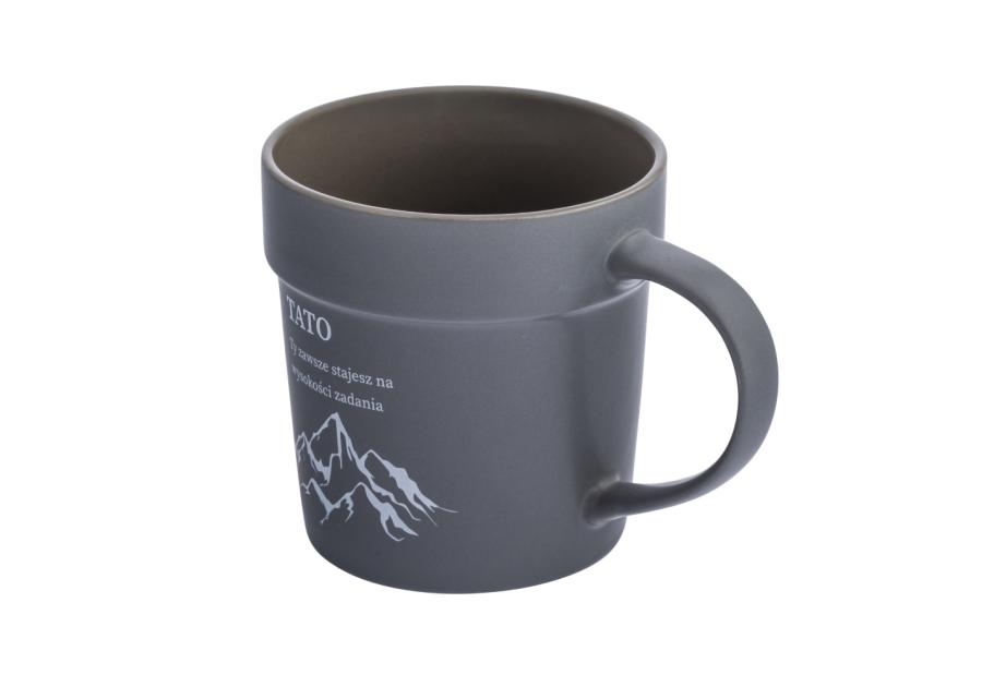 Zdjęcie: Kubek stożek 460 ml z szerokim rantem dekoracja tato ALTOM DESIGN