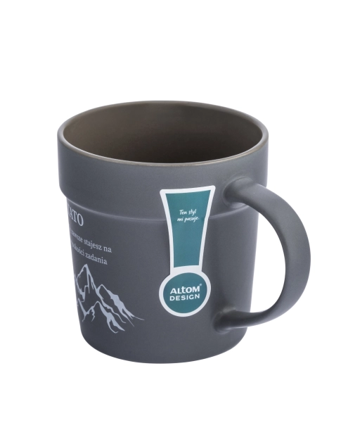 Zdjęcie: Kubek stożek 460 ml z szerokim rantem dekoracja tato ALTOM DESIGN