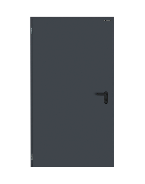 Zdjęcie: Drzwi Wewnętrzne Technical 40 kolor RAL 7016, 860x2045 grubość 40 mm prawe na zewnątrz WIŚNIOWSKI