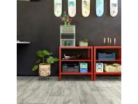 Zdjęcie: Wykładzina PCV Bartesa 300 Cracked Oak 990M BEAUFLOR