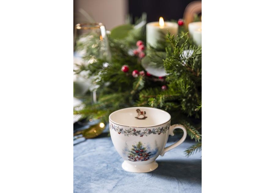 Zdjęcie: Filiżanka Magia Świąt jumbo na stopce 400 ml ALTOMDESIGN