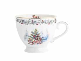 Filiżanka Magia Świąt jumbo na stopce 400 ml ALTOMDESIGN