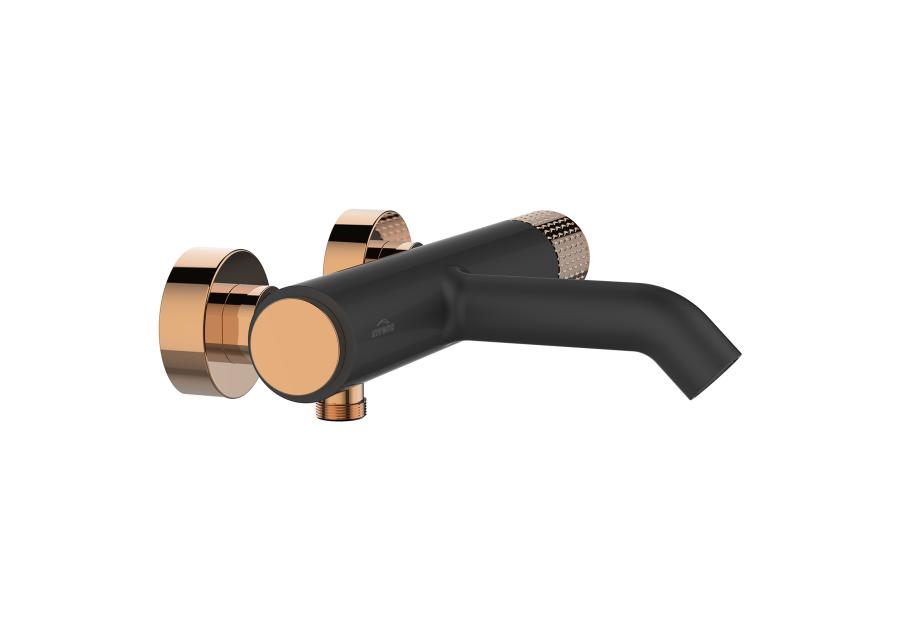 Zdjęcie: Bateria wannowa Moonlight czarny/rose gold INVENA