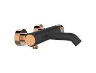 Zdjęcie: Bateria wannowa Moonlight czarny/rose gold INVENA