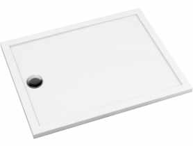 Brodzik Prizma prostokątny biały, akrylowy 90x80 cm DEANTE