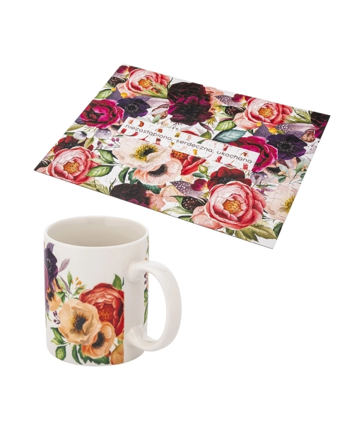 Zdjęcie: Kubek prosty Babcia ukochana 350 ml z puzzlami 150 szt. ALTOM DESIGN