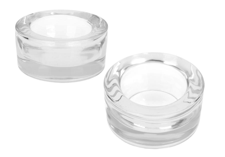 Zdjęcie: Świecznik szklany Tealight round 81420 RAVI