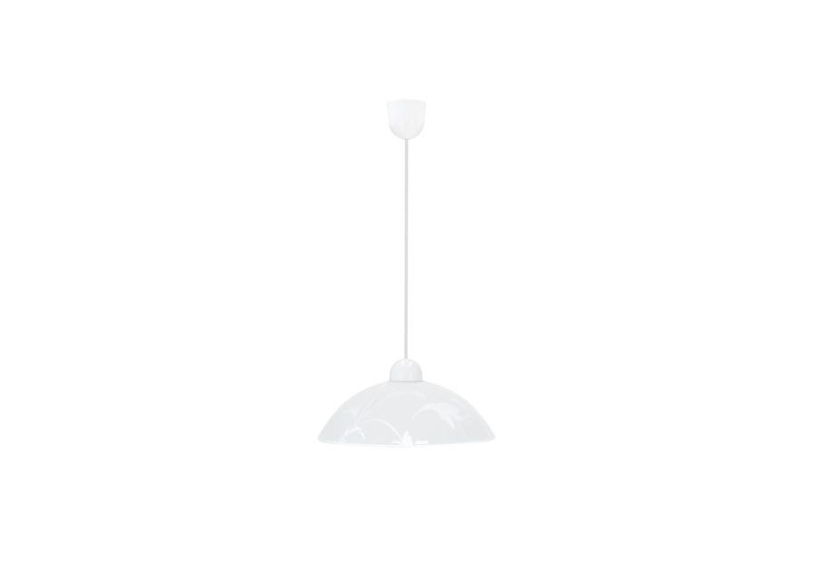 Zdjęcie: Lampa wisząca 1x60W E27 klosz biały z wzorem Mangano CANDELLUX