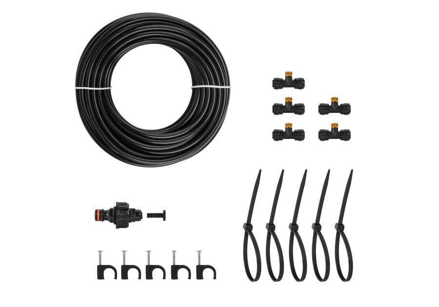 Zdjęcie: Mgiełka wodna ogrodowa 7,5 m Black Line BRADAS